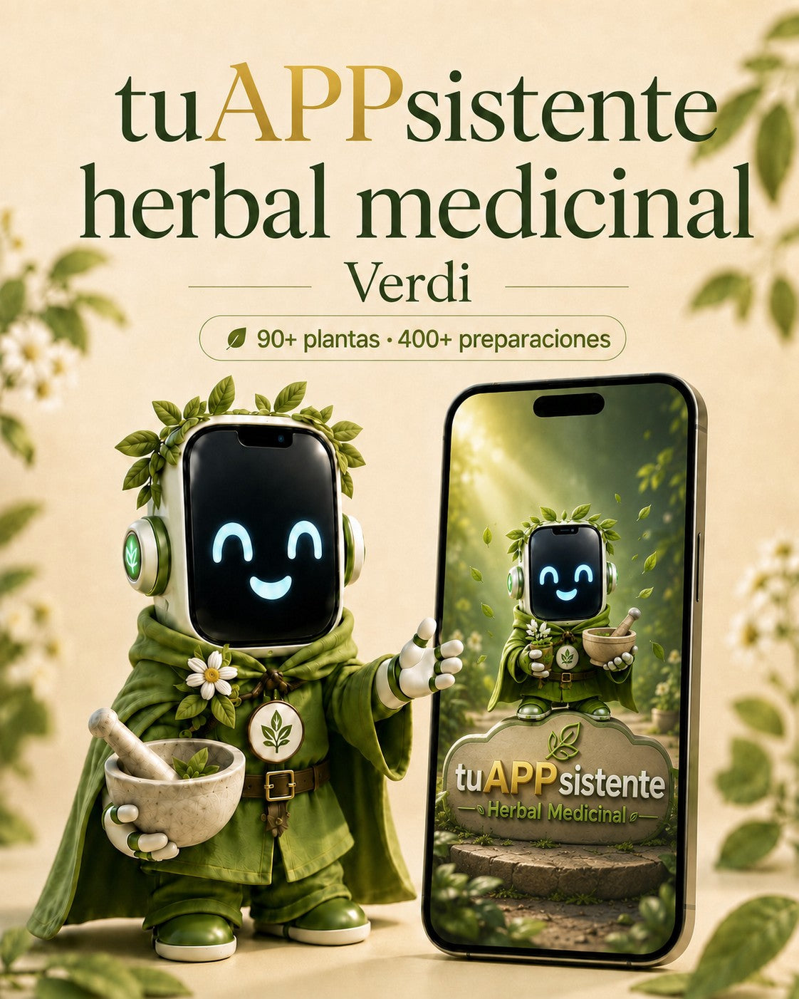 La primera app interactiva de medicina natural que responde todas tus dudas al instante desde tu celular.